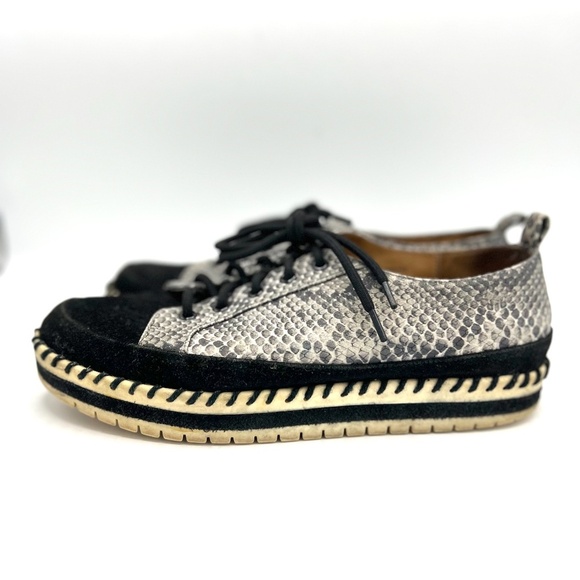 Five Tribe Women's Suede Leather Cheeky Snake‎ Sneakers Size 9 - Picture 9 of 16